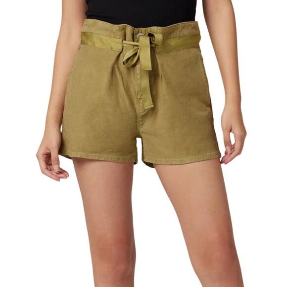 Hudson shorts Paper bag green size 29 - Picture 1 of 4